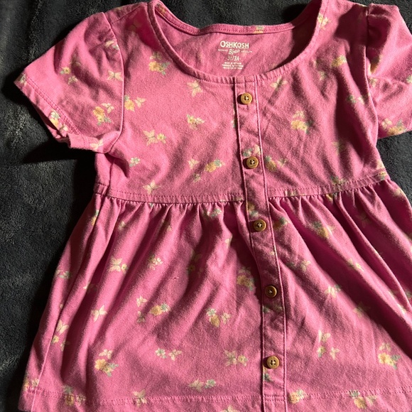OshKosh B'gosh Other - Oshkosh B'gosh Pink Butterflies Top